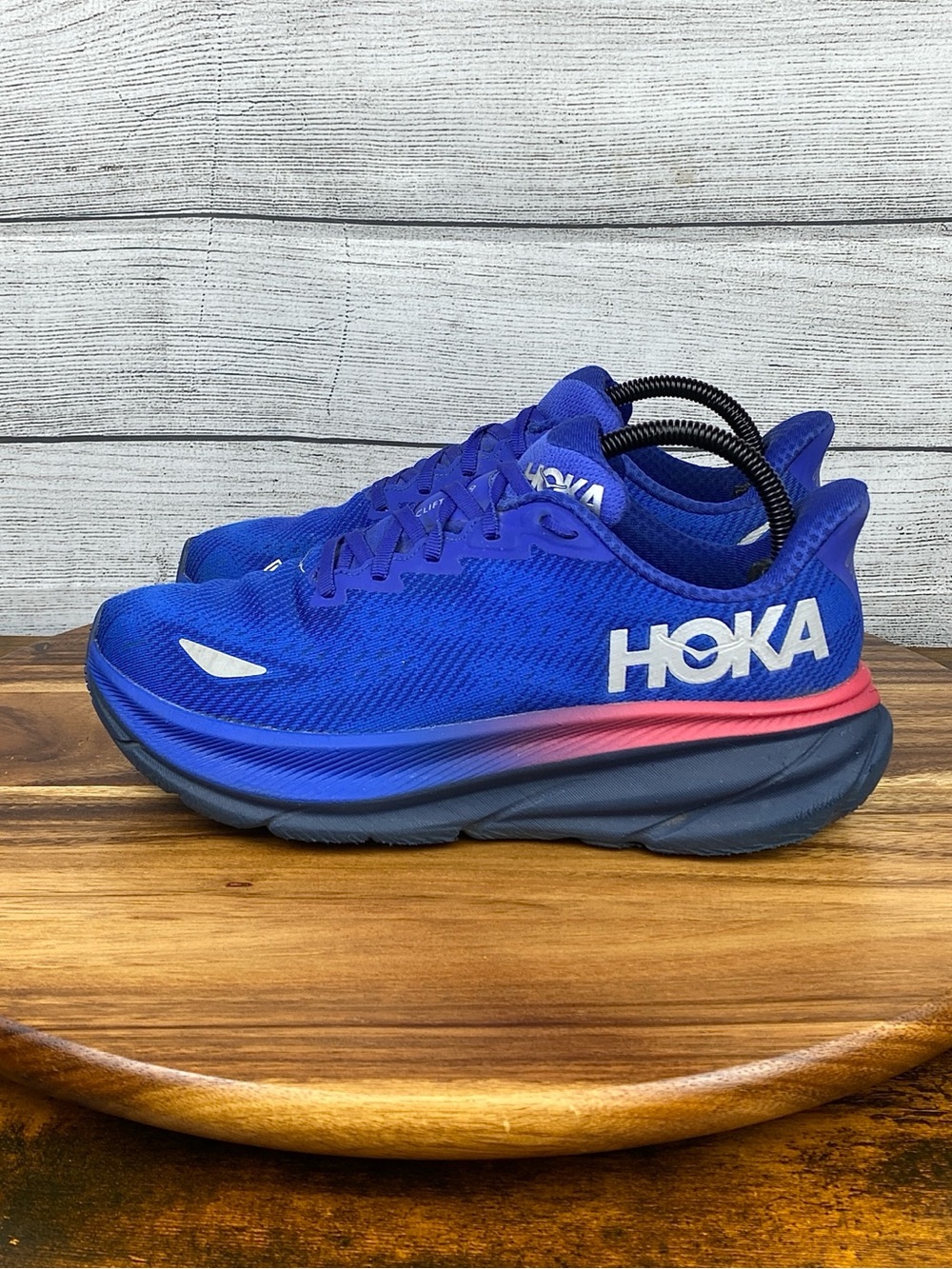 HOKA One One Clifton 9 GTX Dazzling Blue Running Shoes Women’s Sneaker Size 8.5